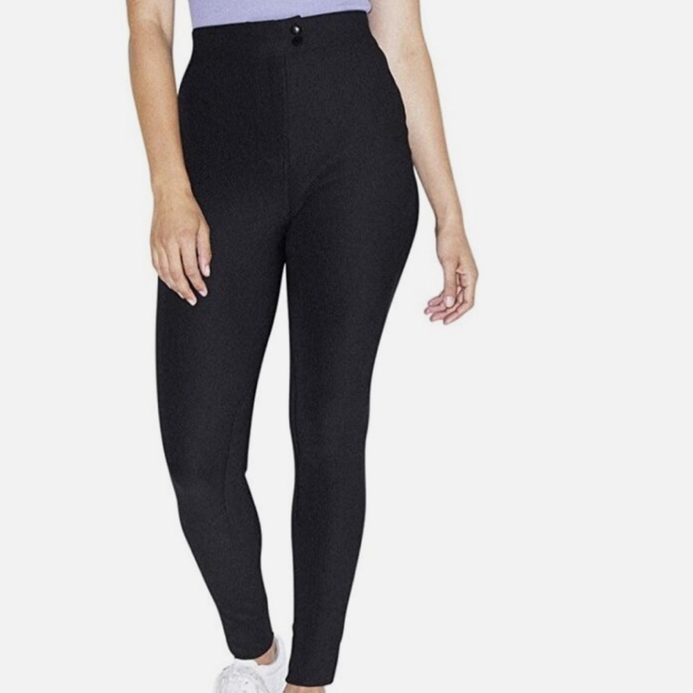 Classic American Apparel Black Riding Pants L
